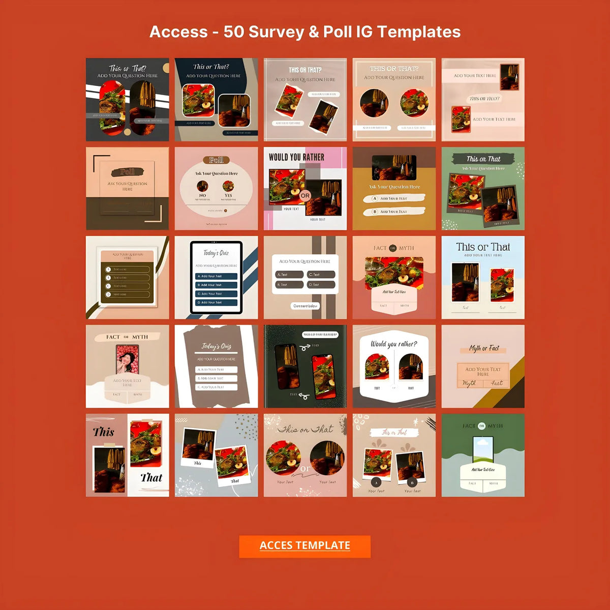 8400+ Canva Social Media Templates Bundle | Instagram Posts, Reels, Stories & More