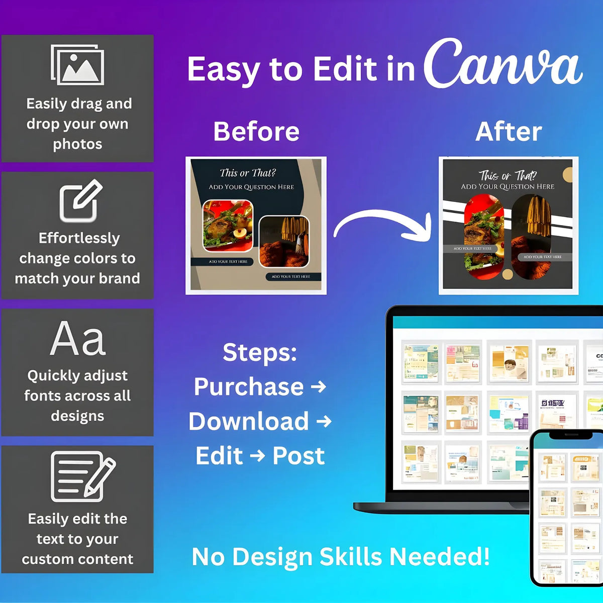 8400+ Canva Social Media Templates Bundle | Instagram Posts, Reels, Stories & More