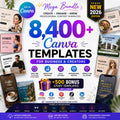 8400+ Canva Social Media Templates Bundle | Instagram Posts, Reels, Stories & More