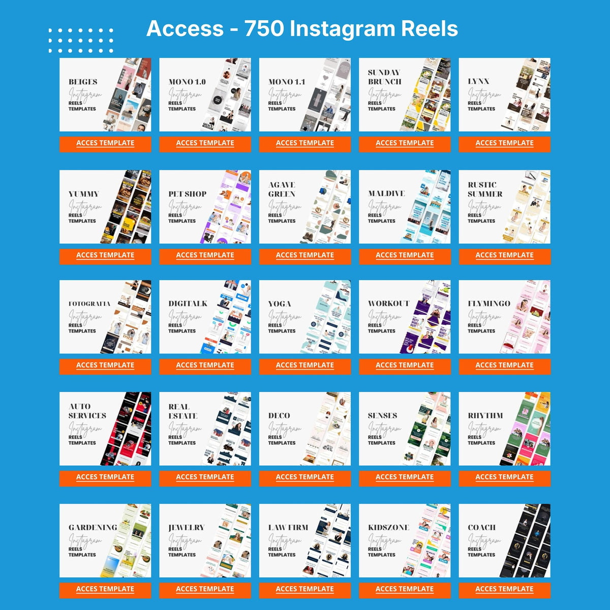 8400+ Canva Social Media Templates Bundle | Instagram Posts, Reels, Stories & More