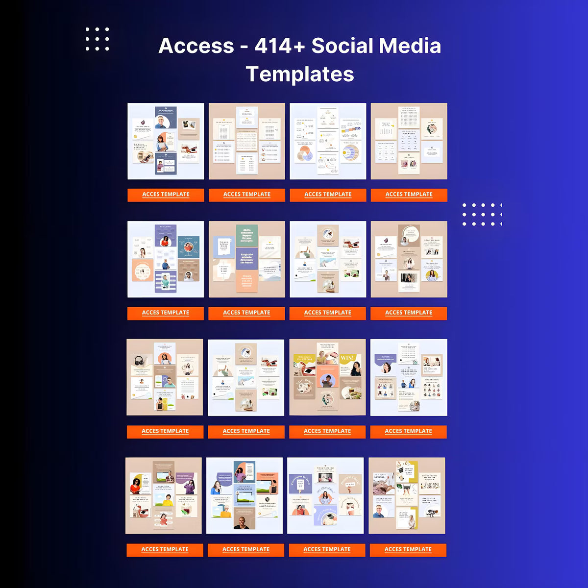 8400+ Canva Social Media Templates Bundle | Instagram Posts, Reels, Stories & More