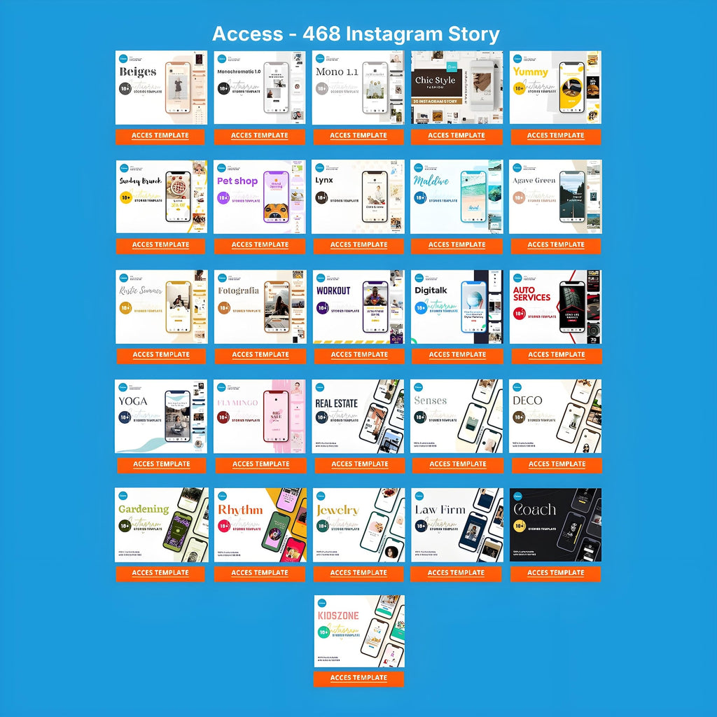 8400+ Canva Social Media Templates Bundle | Instagram Posts, Reels, Stories & More