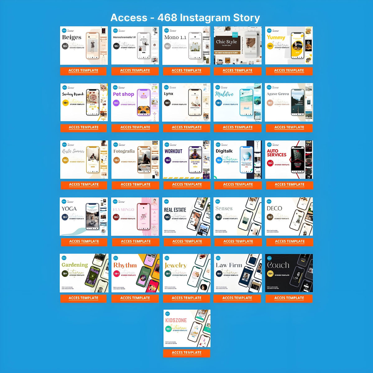 8400+ Canva Social Media Templates Bundle | Instagram Posts, Reels, Stories & More