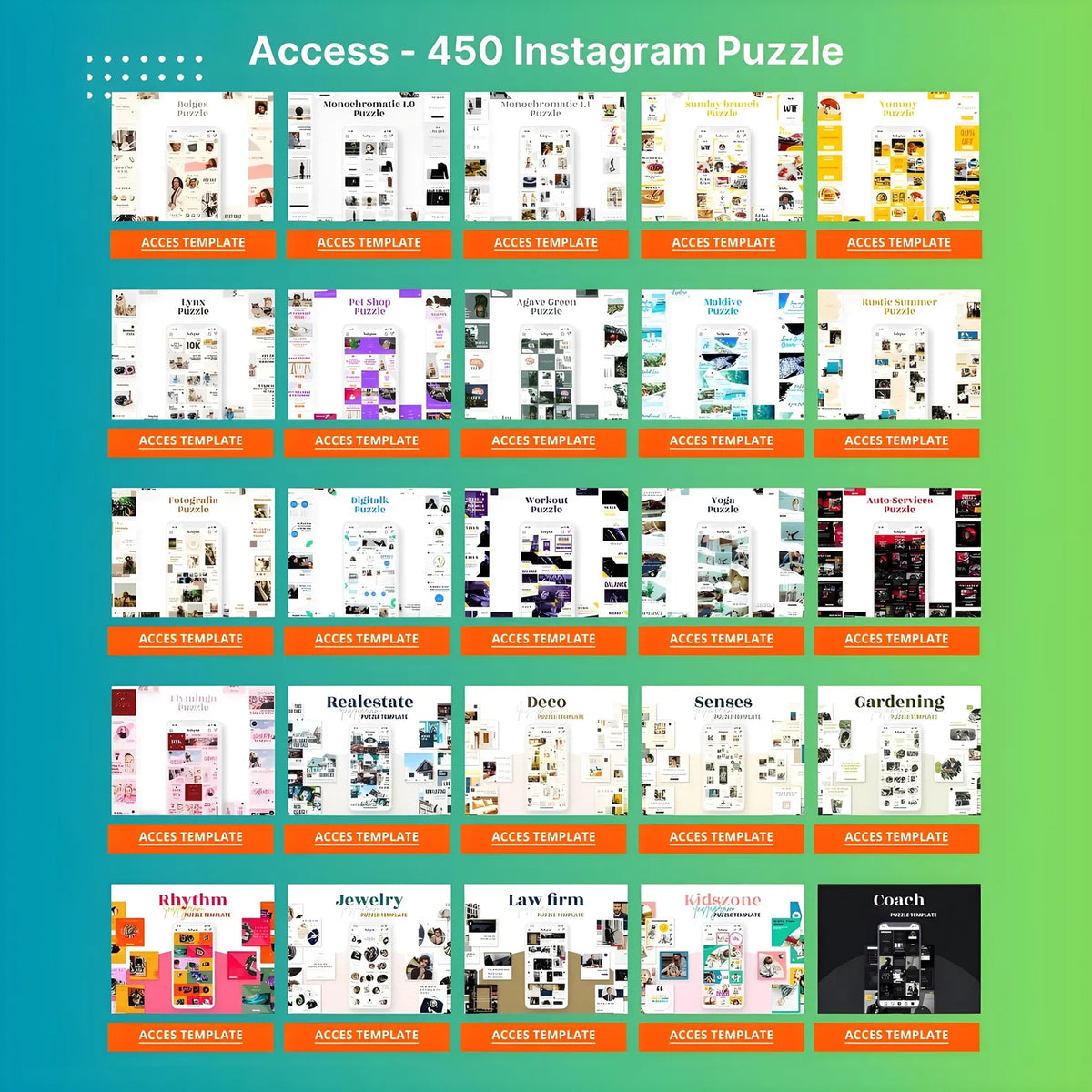 8400+ Canva Social Media Templates Bundle | Instagram Posts, Reels, Stories & More